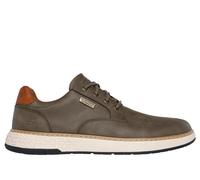 Skechers Men's Waterproof Relaxed Fit: Garlan - Pryor Sneaker in Olive, Size 10 | Synthetic