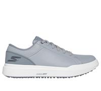 Skechers Men's Waterproof Relaxed Fit: GO GOLF Drive 6 Golf Shoes in Gray, Size 10 | Leather/Synthetic, Arch Fit