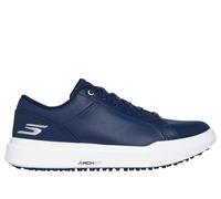 Skechers Men's Drive 6 Arch Leather Relaxed Fit Spikeless Golf Shoe Sneaker, Navy, 11.5