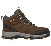 Skechers Men's Waterproof Relaxed Fit: Relment - Pelmo Boots in Khaki, Size 9.5 | Leather/Synthetic/Textile