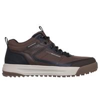 Skechers Men's Waterproof: Urban Street Hiker Sneaker in Brown, Size 6 | Leather/Textile/Synthetic