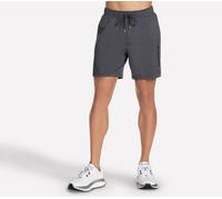 Skechers Men's Weekend 7 Inch Short in Black/Charcoal, Size XL | Polyester/Spandex