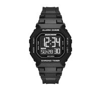Skechers Men's Whitfield Digital Black Polyurethane Watch, Black