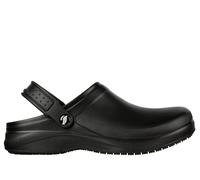 Skechers Men's Work: Arch Fit Riverbound Shoes in Black, Size 6.5 | Synthetic