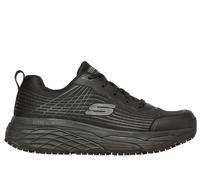 Skechers Men's Work: Max Cushioning Elite SR - Rytas Sneaker in Black, Size 9.5 | Textile/Synthetic, Machine Washable