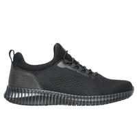 Skechers Men's Work Relaxed Fit: Cessnock Sneaker in Black, Size 13 | Textile/Synthetic