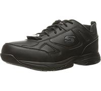 Skechers Men's Dighton Athletic Work Shoe Food Service Black 11 Wide