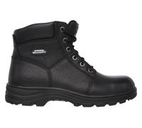 Skechers Men's Workshire Classic Boots, Black Embossed Leather, 10.5 UK