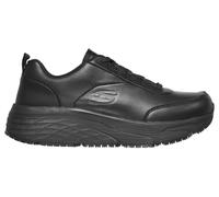 Skechers Men's Work RF: Max Cushioning Elite SR - Filchner Sneaker in Black, Size 10 | Leather/Synthetic
