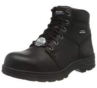 Skechers Men's Workshire Classic Boots, Black Embossed Leather, 12 UK
