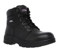 Skechers Men's Workshire Classic Boots, Black Embossed Leather, 13 UK
