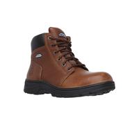 Skechers Mens Workshire Safety Boots Brown (10 Uk)