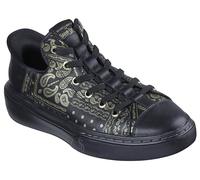 Skechers Men's X Dogg: Snoop One-Double G Hands Free Slip-ins Sneaker, Black/Gold, 8.5