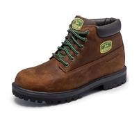 Skechers Men's Boots Sergeants Dozer John Deere Waterproof Leather/Synthetic Brown Size 10