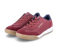 Skechers Men's Zinger 2.0 Ultimate Classic Sneaker, Burgundy Duraleather/Suede/Insignia Blue, 9.5 UK