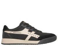 Skechers Men's Zinger - Manzanilla Superado Sneaker in Black/Natural, Size 11 | Synthetic/Textile/Leather