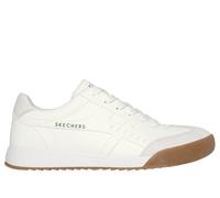 Skechers Men's Zinger - Manzanilla Totale Sneaker in White, Size 10 | Synthetic/Leather/Synthetic