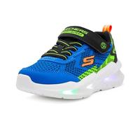 Skechers Meteor-Lights 2.0 401490L Blue/Black Boys Sports | School, Light-Up, Adaptive Closure, Cushioned Comfort, Flexible Traction