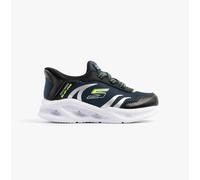 Skechers Meteor-lights-brisk-beams Boys Trainers Navy/black - Blue - Size UK 6 Infant