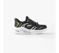 Skechers METEOR-LIGHTS-BRISK-BEAMS Boys Trainers Navy/Black - UK 13.5 (Small Kids)