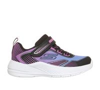 Skechers Microspec Advance - Oasis Point Sneaker in Black, Size 9 | Synthetic/Textile, Machine Washable