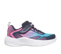 Skechers Microspec Advance - Oasis Point Sneaker in Navy Blue, Size 8 | Synthetic/Textile, Machine Washable
