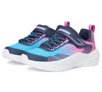 Skechers Microspec Advance Oasis Point Sneaker, Navy, 10.5 UK Child