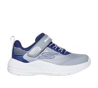 Skechers Microspec Advance Sneaker in Navy Blue/Light Gray, Size 7 | Textile/Synthetic, Machine Washable