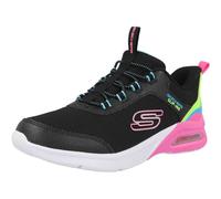 Skechers Microspec Max Color Trifecta Sneaker, Black, 4 UK Child