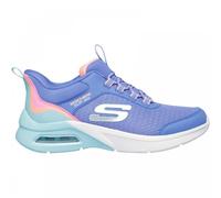 Skechers Microspec Max Colour Trifecta Blue/Multi Kids Multi-Coloured Trainers