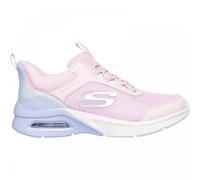 Skechers Microspec Max Colour Treifecta Sneaker, Pink, 2 UK Child