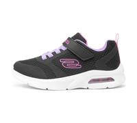 Skechers Girls Microspec Max Trainers (13 UK Child) (Black/Lavender)