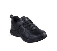 Skechers Microspec Plus, Black, Size 3 Older Black