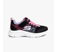 Skechers 303535L/BKMT MICROSPEC PLUS - SWIRL SWEET Girls Sport Black/Multi - UK 10.5 (Small Kids)