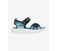 Skechers Microspec-Splash Sandals Blue Green Boy - 29