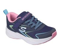Skechers Microspec Tread Hyper Speed Trainers Navy/Multi 34" Girls Trainers