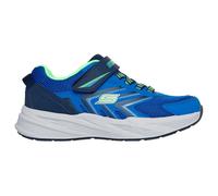 Skechers Boy's Microspec Tread Sneaker in Blue/Navy Blue, Size 13 | Synthetic/Textile, Machine Washable