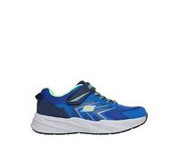 Skechers Microspec Tread Trainers, Blue, Size 2 Older Blue