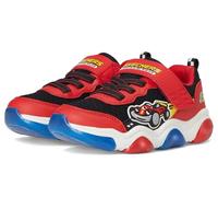 Skechers Mighty Glow 2.0 Dino-Bolt Boys' Trainers, red black, 4 UK