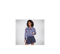 Skechers Misty Floral Reversible Jacket In Blue Blue