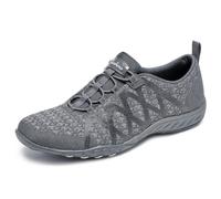 Skechers Women's Sneaker Breathe Easy-Infi Knity - Charcoal 5.5 UK