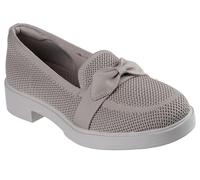 Skechers Modern Comfort Women's Cleo Taylor-Desire Sneaker, Taupe, 4 UK