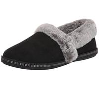 Skechers Modern Comfort Women's Cozy Campfire-Fresh Toast Slippers, Black, 9.5 W