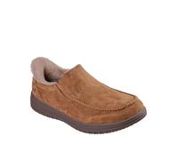 Skechers Men's MURETTE Scofield Trainers, Chestnut Microfiber, 8 UK