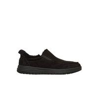 Skechers Men's Murette Scofield Slipper, Black Microfiber, 8 UK