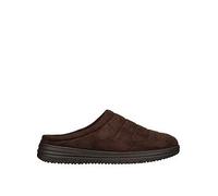 Skechers Men's Murette Garvanza Slippers, Chocolate Microfiber, 11 UK