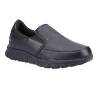 Skechers Nampa Annod Womens Work Shoes Black Size 7