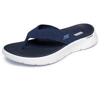 Women's GO Walk Flex Splendour Womens Toe Post Sandals - Navy - Size: 8