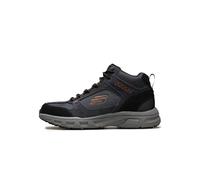 Skechers OAK CANYON- IRONHIDE, Men's Hi-Top Trainers, Blue (Navy Suede/Mesh/Pu/Orange Trim Nvor), 13 UK (48.5 EU)