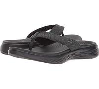 Skechers Women's On-the-go 600 - 15304 Flip Flop, Black, 4 UK